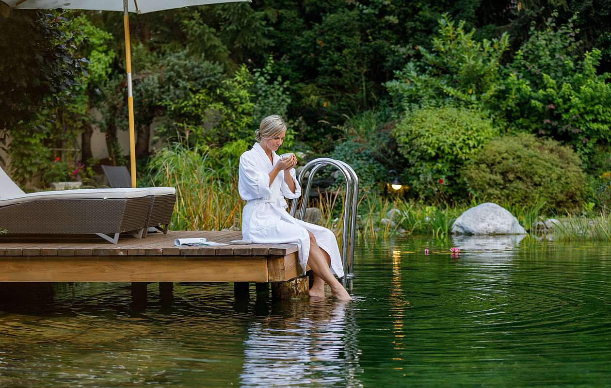 Behandlungen im Garten Wellnesshotel 